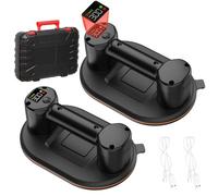 Ventouse Electrique Pour Carrelage - Ventouse A Vide Automatique Avec Double Moteur - Force 300Kg - Batterie 3600mAh Pour Carrelage