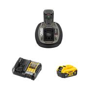 Ventouse électrique PRO BRUSHLESS 120kg + 1 adaptateur batterie dewalt+ 1 batterie dewalt18V 5 Ah + DCB1104-QW GRABO