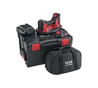 Ventouse électrique sans fil - 18V - FLEX - L-Boxx + 2 Batteries 2.5 Ah + Chargeur - 531332 G