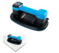 Ventouse électrique, ventouse à batterie 24 x 16 cm, lève-vitre avec puissance d'aspiration de 300 kg, batterie 4500 mAh, écran LCD pour verre, carrelage, marbre