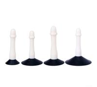 Ventouse émaillée pour outils de poterie fabriquée à partir de caoutchouc épais pour les applications de coloriage, les ornements suspendus et la stabilisation (10 cm)