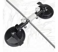 Ventouse en aluminium robuste pour installation de verre, carrelage et comptoir - Outil professionnel pour la réparation des espaces entre les sols stratifiés et le granit, le marbre, la pierre (1
