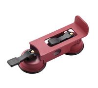 Ventouse étroite à double adhérence pour plancher en bois de moins de 8 cm, en acier au carbone, double pince robuste, version étroite, construction en acier au carbone