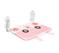 Ventouse, fenêtre de lit pour chat, hamac peu encombrant, robuste et confortable, étagère pour chat pour design amovible, portes en verre, 1 pièce, 30 x 45 x 5 cm