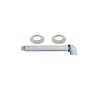 Saunier Duval Kit ventouse horizontal 60/100 avec coude pour chaudière 0010031039