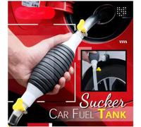 Ventouse liquide multifonction - Siphon à haut débit Pompe manuelle portable de transfert de carburant de voiture pour gaz, essence, diesel, huile, eau liquide, aquarium