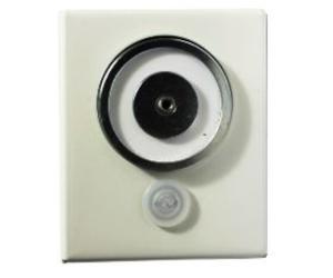 Ventouse murale émission 50 kg pour maintien porte ouverte PERJES VDM45-40B24VCC