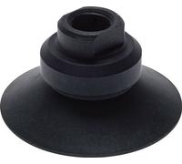 Ventouse plate 32mm en silicone transparent M5 ou G 1/8 pouce Course femelle/mâle 2.5mm Crépine d'aspiration et nervures de support