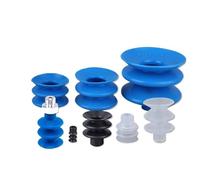 Ventouse pneumatique à trois couches en silicone, 100 pièces, robotique, automatisation, bras mécanique, outils(50PCS FG-52)