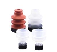 Ventouse pneumatique Double couche, DP-08/10/12/15/20/25/30/40/50 DP-S08/10/12/15/20/25/30, 2 pièces(SP-40(5pcs),DP)