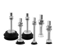 Ventouse pneumatique robuste à double couche en caoutchouc nitrile NBR, ventouse industrielle en silicone(ZPT80HBJ25-B01-A18)