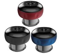 Ventouse portable réglable sur 6 niveaux - Appareil de massage musculaire | Home Office Hommes Femmes Athlètes Dos Cou Épaules Jambes Pieds Mains Relaxation Circulation Bien-être Durable