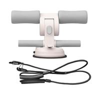 Ventouse pour abdominaux, 3 niveaux réglables avec double ventouses et corde de traction élastique pour entraînement des abdominaux, musculation des pieds et des jambes, usage domestique