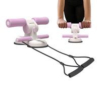 Ventouse pour abdominaux, réglable avec double ventouses et corde de traction élastique, aide à l'entraînement des abdominaux pour les pieds, entraînement de force des jambes, équipement de fitness à