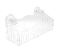 Ventouse pour aquarium | Support de d'aquarium en acrylique | Pot de fleurs transparent et lisse pour aquarium | Améliorez votre paysage de sous-marines avec ce support de à