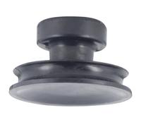 Ventouse pour Bol Chantant Poignée de Levage, en Caoutchouc Noire | Bols en Cristal et Bols Pleine Lune, Opération Simple, Protège la Finition, 1 Pièce