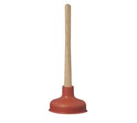 Ventouse pour débouchage WC manche en bois 30 cm et diamètre 14 cm
