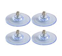 Ventouse pour hamac pour chat, ventouses pour perchoir pour chat - Ventouse de remplacement adhésive forte en PVC 4 pièces - Siège de lit de fenêtre pour chat avec vis de remplacement, poids Maximum 2