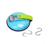 Ventouse pour installation de auvent de camping en plein air avec crochet en S pour fixation arrière de tente sur surfaces lisses non poreuses (6)