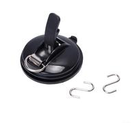 Ventouse pour installation de auvent de camping en plein air avec crochet en S pour fixation arrière de tente sur surfaces lisses non poreuses (5)