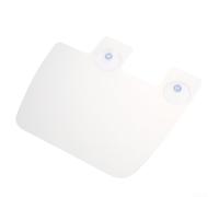 Ventouse pour protection contre les éclaboussures pour évier de cuisine, barrière imperméable et résistante à l'huile, déflecteur d'eau compact en polypropylène pour station de lavage de vaisselle