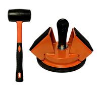 Ventouse pour sol - Expert Avec Marteau,Tire-Lames De Sol Stratifié Renforcé - Pour l'Installation et la Fixation de Bois, Carrelage, Lames LVP, Bois Dur, Joints, Terrasse et Planches