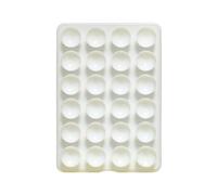 Ventouse pour téléphone - Ventouse magnétique amovible en silicone, support magnétique double face pour téléphone | pour selfie, enregistrement, filmer, douche, salle de sport, bureau à domicile