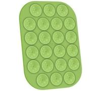 , Ventouse rectangulaire pour téléphone avec 22 ventouses en silicone, support porte-téléphone polyvalent, couleur bleue, 9 x 6 cm