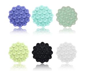 Ventouse Telephone Portable, 6 Pièces Coque Ventouse Téléphone, Peut Être Utilisé Sur Les Murs, Le Verre, Les Tables, Les Salles De Bains, Les Chambres, Libérez Vos Mains (6 Couleurs)