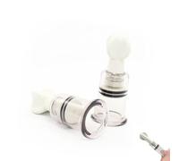 Ventouse Teton,3CM Aspire Téton,2 Pièces Ventouses à Tétons,jouets de mamelon suceurs pour mamelons (M(2PCS 3CM)