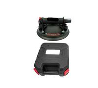 Ventouse TTaka7 supportant jusqu'à 220 kg, avec étui de transport, base en caoutchouc de 20 cm for une adhérence optimale, compatible avec le granit et les grands plateaux en verre.(BLACK)