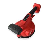 Ventouse Vibrante Carreleur - 6 Vitesses - Avec 2 Batteries & Mallette - Pose Carrelage, Nattes, Céramique - Soulève jusqu’à 50 kg - Outil Pro