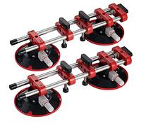 Ventouses, 2PCS 6" Couture Pierre sans Couture avec Double Ventouse pour Niveler Joints Couture Outil D'installation Comptoir Solide Ajusteur D'écart Carrelage pour Dalles Quartz Granit Pierre Marbre