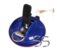 Ventouses à ventouse très résistantes - Ventouses de fenêtre avec crochets - Clips de fixation solides pour auvent de voiture, camionnette, SUV, camion, camping