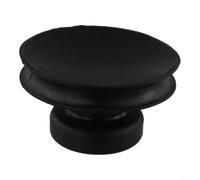 Ventouses élastiques solides pour bols chantants pour éviter de glisser lors de la manipulation pendant les sessions spirituelles pour la maison ou le bureau - Couleur noire