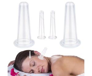 Ventouses Faciales Portable, Léger, Massage, Silicone, Facial | Cupping visage en silicone , Maison, Extérieur, L'École, Petite Amie, Femme, Amie, Sœur, Fille