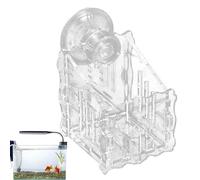 Ventouses pour Aquarium - Support pour Aquatiques | Pot de Fleurs Transparent pour Aquarium avec Ventouse, décorations d'aquarium