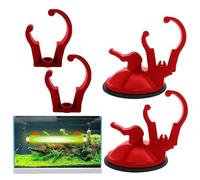Ventouses pour tube d'aquarium | Pince à ventouse puissante, accessoire décoratif pour éclairage LED, chauffage, tuyaux d'eau, tiges chauffantes