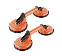 ventouses vitrier 2pcs Forte Tuile De Verre En Céramique Plaque D'aspiration De Carreaux De Voiture Décoloration Détachant Ouvrant Ventouse(Orange,Blue,Green,Silver,Black)