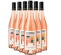 Ventoux Côté Soleil 5 Terres - Rosé 2025 - Clauvallis - Vin Rosé de la Vallée du Rhône (6x75cl)