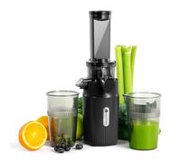 Ventray Extracteur de jus Ginnie – Pression douce 60 tours, Presse à froid, Sans BPA, Noir