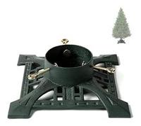 Ventray Support de sapin de Noël avec réservoir d'eau, 34.7x34.7x10.4 cm, Support universel classique et robuste pour troncs d'arbres de Noël artificiels, Support de base de sapin de pin pour vrais ar