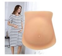 Ventre de grossesse artificiel, prothèse silicone pour cinéma et costume | Forme naturelle, toucher souple, fixation réglable, plusieurs volumes, comédiens, cosplay, séances photo