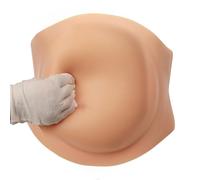 Ventre Faux Grossesse | pour Blagues Pratiques | Abdomen Faux Silicone Pour Blague De Grossesse,Pour Poisson d'Avril, Role Play Bureau, Cosplay, Photographie, Spectacles Et