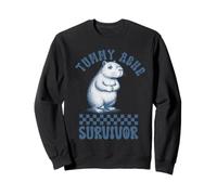 Ventre Mal Survivant Capybara Ventre Mal Mon Ventre Fait Mal Sweatshirt