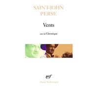 Saint-John Perse – Vents / Chronique / Chant pour un équinoxe – Gallimard – Broché