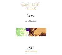 Saint-John Perse – Vents / Chronique / Chant pour un équinoxe – Gallimard – Broché