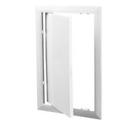 VENTS Clapet de révision, universel, 25x40 cm, blanc, plastique ABS, pour boîte de jonction, boîte de distribution, trappe d'inspection murale, facile à assembler, sécurité garantie