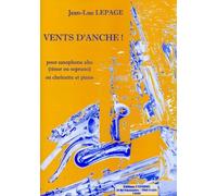 Vents d'anche ! --- saxophone alto ou tenor ou soprano ou clarinette et piano