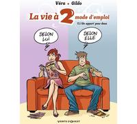 VENTS D'OUEST la vie à 2 mode d'emploi tome 1 - un appart' pour deux